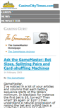 Mobile Screenshot of gamemaster.casinocitytimes.com